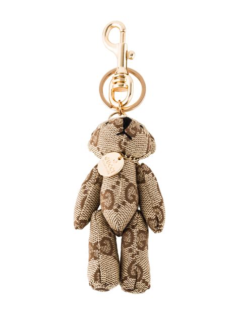 gucci teddy bear keychain|gucci handbag keyrings.